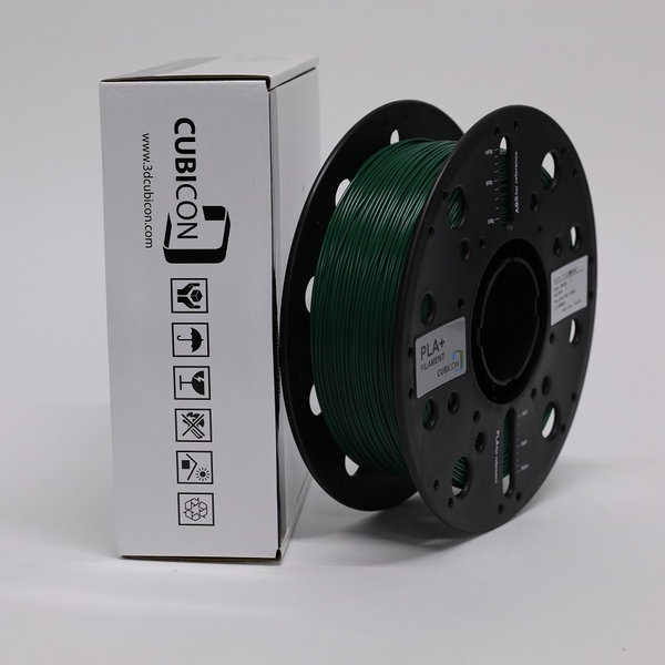 Cubicon PLA+ filament groen