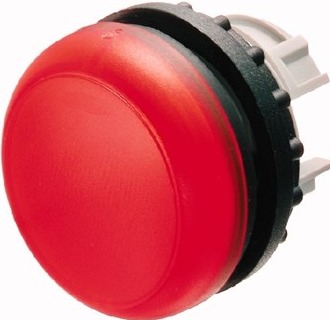 Lens rood vlak+rozet IP66 M22-L-R